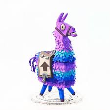 Fortnite Llama Acrylic Standing Figure Model Toy Desk Decor Best Gifts Kids Gift Image Birthday Cake Llama Toy Birthday Cake Toppers
