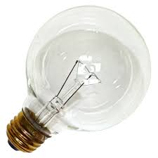 60 Watt 130 Volt G25 Medium Screw Base Clear Globe Light Bulbs Globe Lights Light Bulb