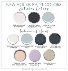 New House Paint Colors Of Hargrove