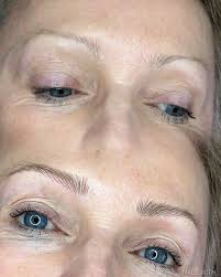 The power of semi permanent makeup ✨ #microblading #hairstroke #pmu  #semipermanentmakeup #permanent #permanentmakeup #spmu #eyebrow #eyebrows  #eyebrowtattoo #eyebrowtattooing