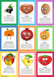 Yerli Mali Haftasi Tekerleme Kartlari Okul Okul Oncesi Kartlar