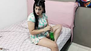 The stepmother is very horny and puts her pussy in her stepdaughters face  so she can fuck it with her tongue - Porn in Spanish watch online