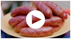 As they heat up, a bit of fat will seep out of them; How To Cook Sausage Kiolbassa Sausage