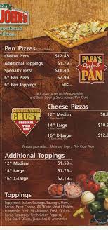 Online Menu Of Papa John S Pizza Lenoir Nc