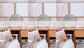 White monitors tend to work for most aesthetic setups. 19 Aesthetic Desk Decor Ideas That Ll Make You Actually Want To Work By Sophia Lee
