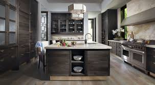 Light grey grey stained oak cabinets. Naples Collection Smallbone