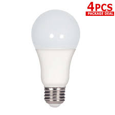 Satco 3862638 15 5 Watts A19 Led Bulb With 1600 Lumens Natural Light A Line 100 Watts Equivalence Walmart Com Walmart Com