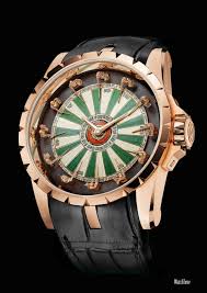 Roger Dubuis Excalibur Round Table Front Roger Dubuis Excalibur Creative Watch Roger Dubuis