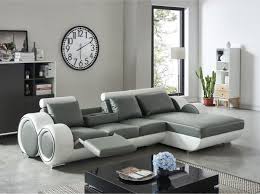 Découvrez nos canapés convertibles (bz, clic clac, d'angles et banquettes lits) pour recevoir à volonté et profitez de prix ikea toute l'année ✅ faites vous facilement livrer. Remy Canape De Relaxation D Angle Droit Fixe 6 Places Pas Cher Simili Gris Anthracite Et Blanc Prix Canape Canape Relax Canape Cdiscount Canape D Angle Design