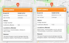 Energex, an electric power distribution company owned by the queensland government, confirmed a widespread outage. Abc Southern Queensland Ergon Energy Says There Are Unplanned Power Outages In Parts Of Toowoomba Affecting Up To 1600 Customers Fault Finding Is In Progress Areas Include Newtown Toowoomba Kulpi South
