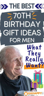 The Best 70th Birthday Gift Ideas For a 70-Year-Old Man
