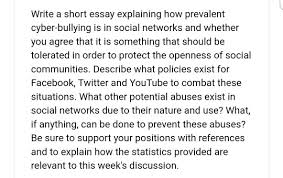 There is a limited word count for this type of. Write A Short Essay Explaining How Prevalent Chegg Com