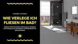 Mosaik fliesen im bad verlegen. Wandfliesen Und Bodenfliesen In Bad Und Dusche Verlegen Und Verfugen Neu Sakret Heimwerker Tv Youtube