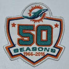 The don shula years, when miami went to five super. 2015 Miami Dolphins 50th Anniversary Patch White On Sale For Cheap Wholesale From China