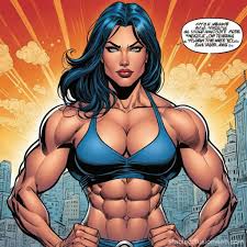 Image of a Powerful Female Muscle | Stable Diffusion Online