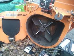 Monster vac cleans air ducts,furnaces and air conditioning systems in residential and commercial buildings. New Scag Giant Vac Impeller Tree Work Tree Removal Service Vac