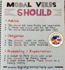 The subject of the first example can work if they want to, it's purely up to them. Modal Verbs Should Example Sentences English Grammar Here