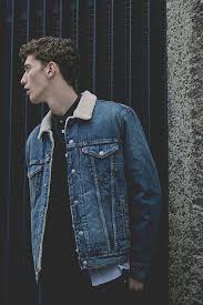 Denim Sherpa Jackets Urban Outfitters Men S Denim Style Jean Jacket Outfits Men Sherpa Denim Jacket