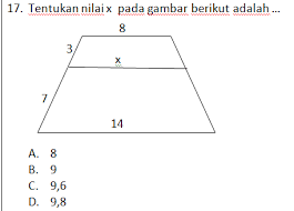 Maybe you would like to learn more about one of these? Rumus Super Cepat Kesebangunan Pada Trapesium Matematika