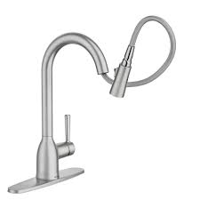 If you have a set of allen wrenches, they're probably included. Moen Adler One Handle Pull Down High Arc Spot Resist Stainless Kitchen Faucet At Menards