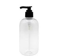 Custom Eco Friendly 100ml 150ml 200ml 250ml 500ml Empty Bottle Plastic Pet  Shampoo Bottle with Pump
