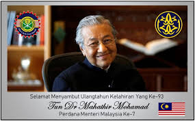 Malaysiadateline / september 19, 2018 september 19, 2018. Selamat Ulangtahun Kelahiran Tun Dr Mahathir Mohamad Perdana Menteri Malaysia Ke 7 Cekakhanafi Com