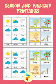 Touch device users, explore by touch or with swipe gestures. 10 Best Season And Weather Free Printables Printablee Com