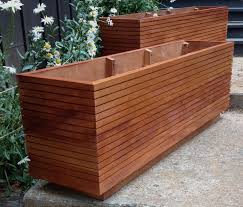 Rectangular Wooden Planter Boxes Outdoor Planter Boxes Planter Boxes Wood Planters