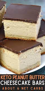 keto peanut butter cheesecake bars it starts with good food recipe in 2021 dessert recipes easy dessert recipes sweet snacks