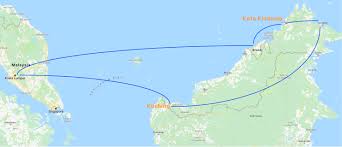 If you travel with an airplane (which has average speed of 560 miles) from kelantan to kuala lumpur, it takes 0.37 hours to arrive. Kuala Lumpur To Brunei Joetourist