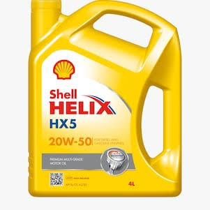 SHELL 20 W 50 ENGINE OIL SHELL HX6- 4LTR - Part Number: SHELL20W50HX64LTR
