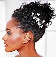 17 Super Updo Wedding Hairstyles For Black Women Hairstyle Fix Black Wedding Hairstyles Curly Hair Styles Naturally Natural Hair Styles