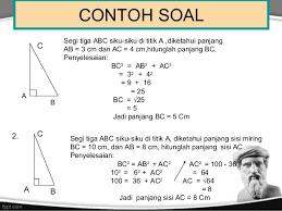 Bank soal semester matematika smp topik : Contoh Soal Dan Jawaban Teorema Pythagoras Kelas 8 Masnurul