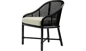 Caned Barrel Chair By Kitchen M 423 Mcguire Furniture Barrel Chair Chair Seating