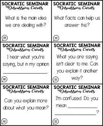 Socratic Seminars And Philosophical Chairs Socratic Seminar Socratic Method Seminar