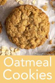 These Delicious Oatmeal Cookies From Preppy Kitchen Have A Touch Of Cinnamon And Just The Right Comb Oatmeal Cookies Chewy Oatmeal Cookies Best Oatmeal Cookies