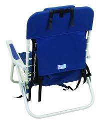 Rio Brands Lace Up Aluminum Backpack Chair Sc529 Backpacking Chair Folding Beach Chair Fishing Backpack