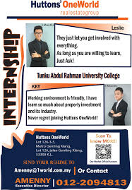 The genting malaysia scholarship is aimed to help ambitious students across malaysia reach their fullest potential. Real Estate Internship Programme In Kuala Lumpur
