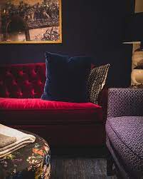 Take a look at some of our favorite parisian living room design and decor ideas below! It Takes A Careful Eye To Get Such A Spectacular Shot Jstory 1 Hpmkt2018 Highpointfu Red Sofa Living Room Velvet Sofa Living Room Velvet Living Room