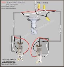 3 Way Switch Wiring Diagram Home Electrical Wiring House Wiring Electrical Wiring