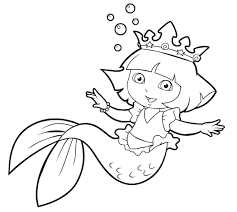 Free dora the explorer coloring pages for you to color online, or print out and use crayons, markers, and paints. Dora And Friends Coloring Pages Coloring Home