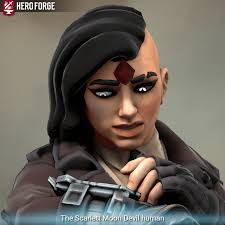 The Scarlett Moon Devil : r/HeroForgeMinis