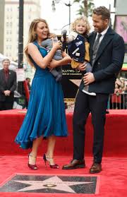 17 rare pics of blake lively raising her kids. Ryan Reynolds And Blake Lively Make First Ever Public Appearance With Their Adorable Children To Celebrate Ryan S Walk Of Fame Star