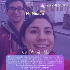 Hola! 👋 Soy Deborah Marín, ginecóloga apasionada por el bienestar de la  salud femenina 🌸 Mi misión es acompañarte en todas las etapas de tu vida,  desde tus chequeos rutinarios hasta momentos