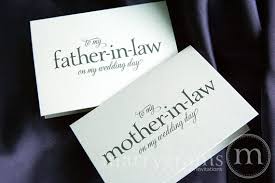 Wedding Card To Your Future Mother In Law And Father In Law Parents Of The Bride Or Groom Cards Parents In Law Gift Idea Cs08 Groom Card Wedding Note Cards Wedding Cards