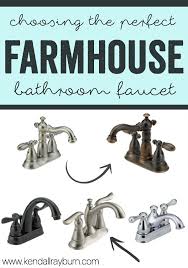 Choosing The Perfect Bathroom Faucet With Deltafaucet Ad Farmhouse Bathroom Sink Bathroom Faucets Farmhouse Farmhouse Faucet