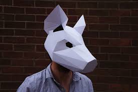 For example, when defining a database field, it is possible to assign a mask that indicates what sort of value the. Geometric 3d Paper Masks By Steve Wintercroft Twistedsifter
