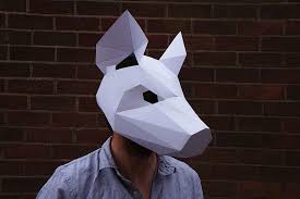 We supply the templates and instructions that enable you to turn unwanted card into beautiful 3d masks that you can build and decorate yourself. Wintercroft 3d Masks Welhous