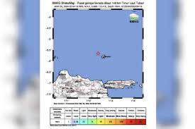 Gempa susulan terjadi di Tuban ...