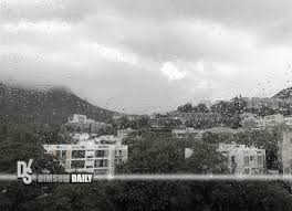 Typhoon chanthu black rain storm warning in hong kong / 香港黑暴雨警告, 22nd july 2010. Hong Kong Observatory Issues Red Rainstorm Warning Signal Dimsum Daily